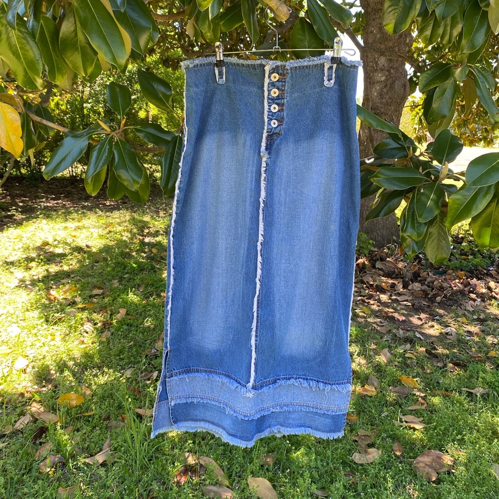 Y2K Denim Skirt